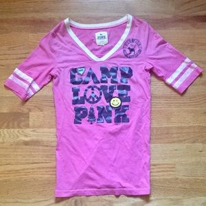 VS Pink Camp Tee